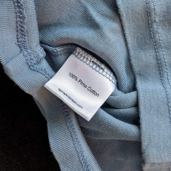 Hanna Andersson Braid detail Tank Top Sleeveless Layering Tee 100% Pima Cotton - Picture 5 of 9